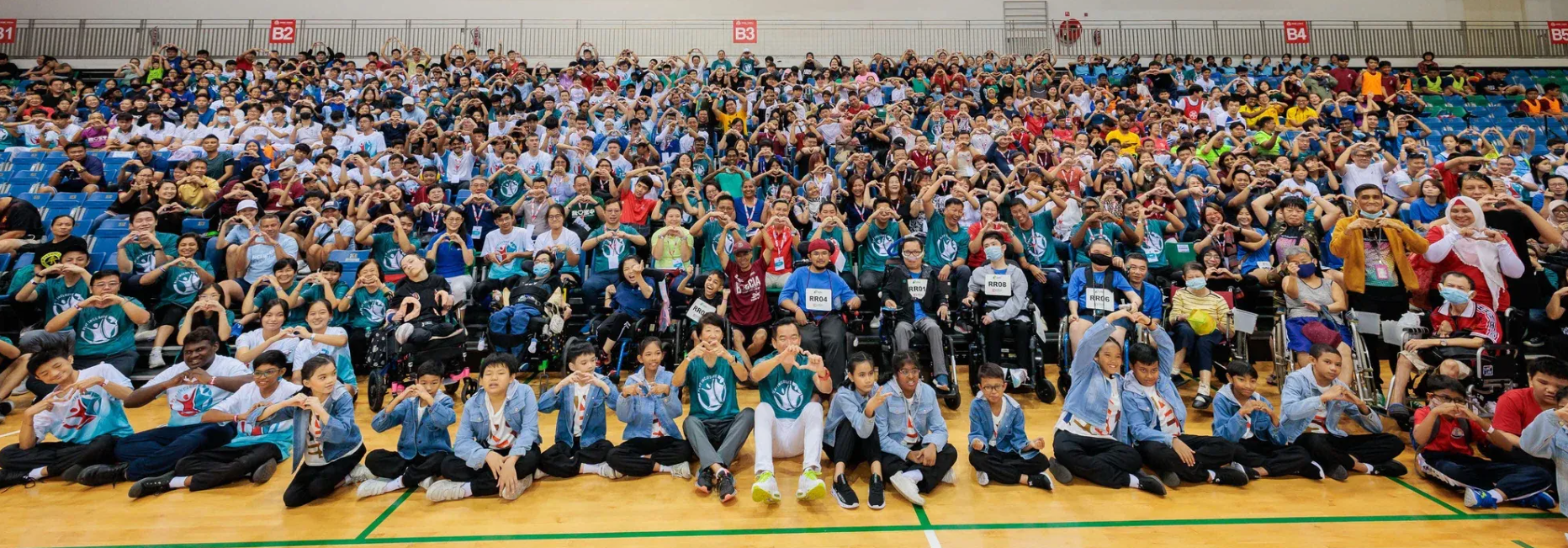 A banner showing participants of Play Inclusive 2025.
